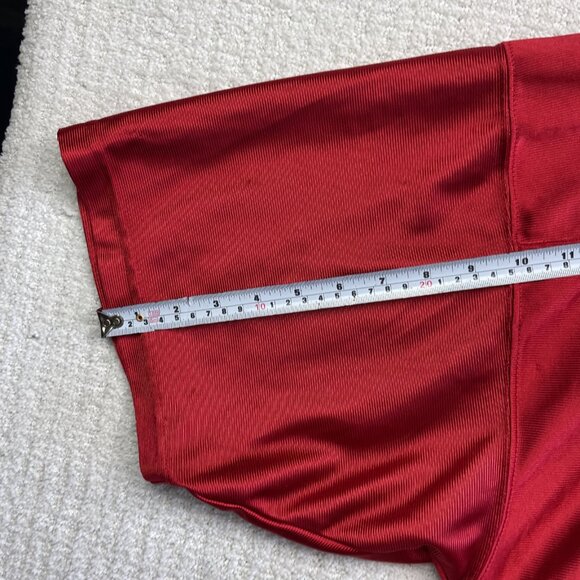 VTG Exco Sport Athletic Y2K Baggy Hip Hop Football Jersey Men Sz XL Red / Silver - Picture 10 of 15